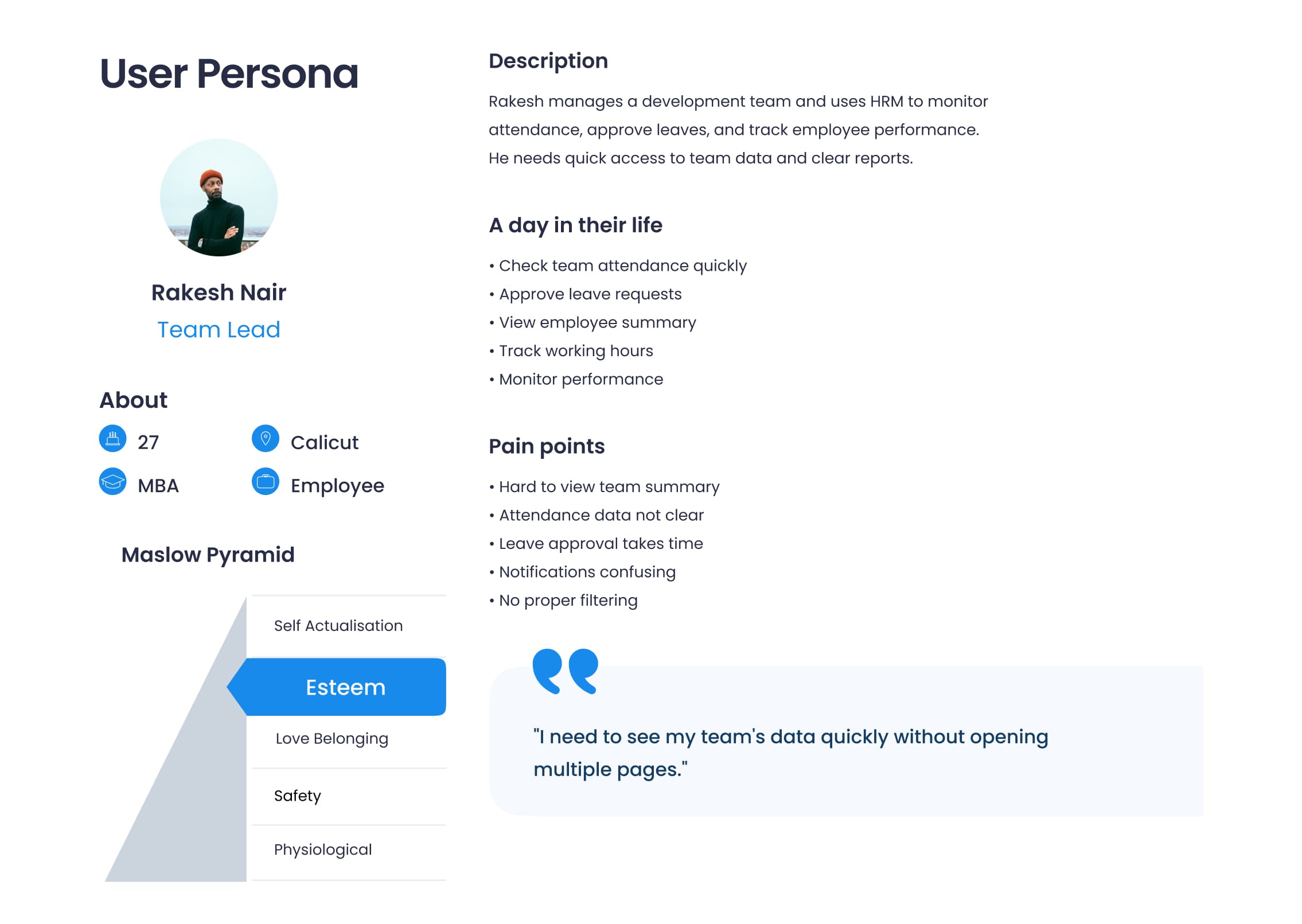 User Persona 2