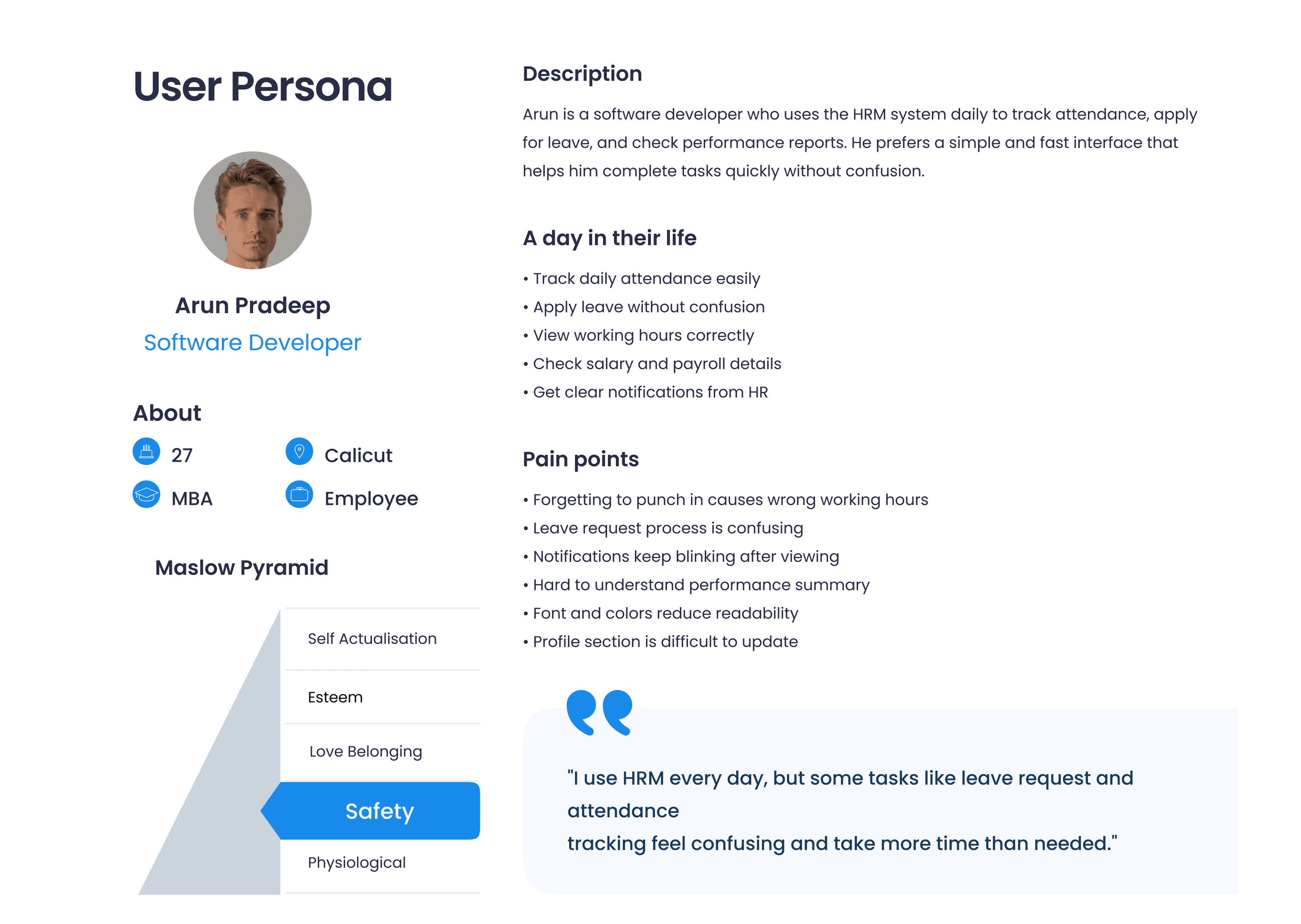 User Persona 3