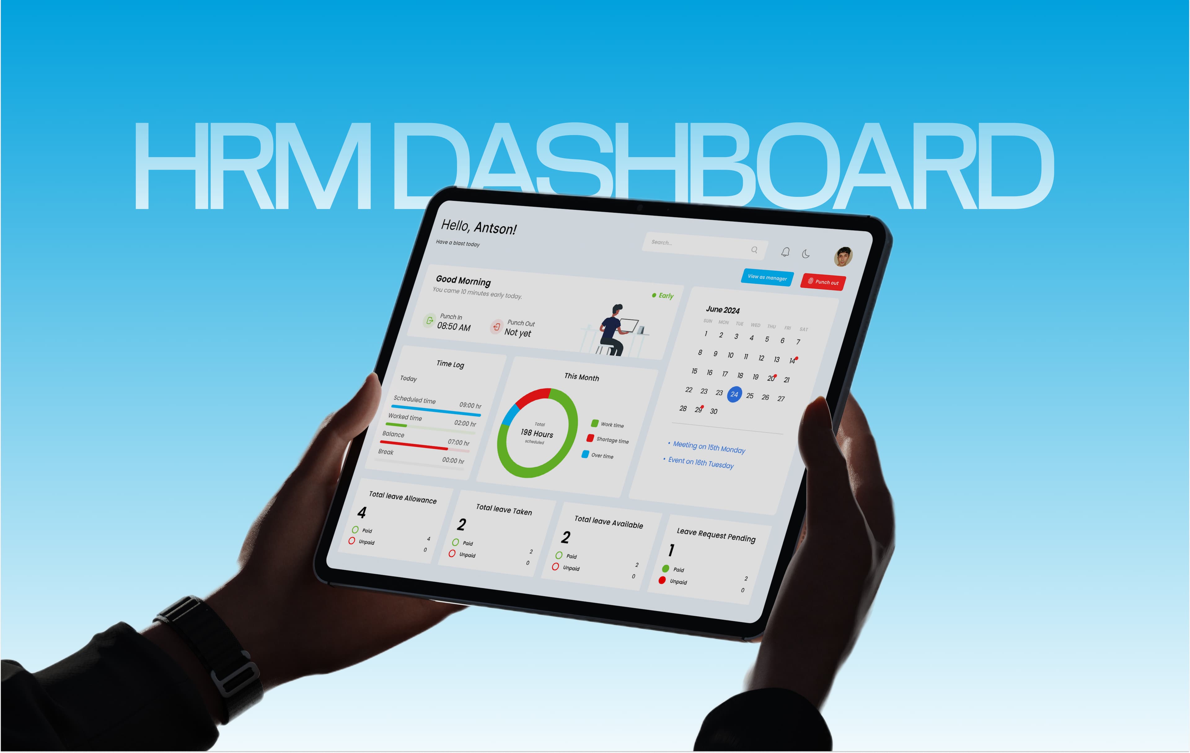 HRM Dashboard